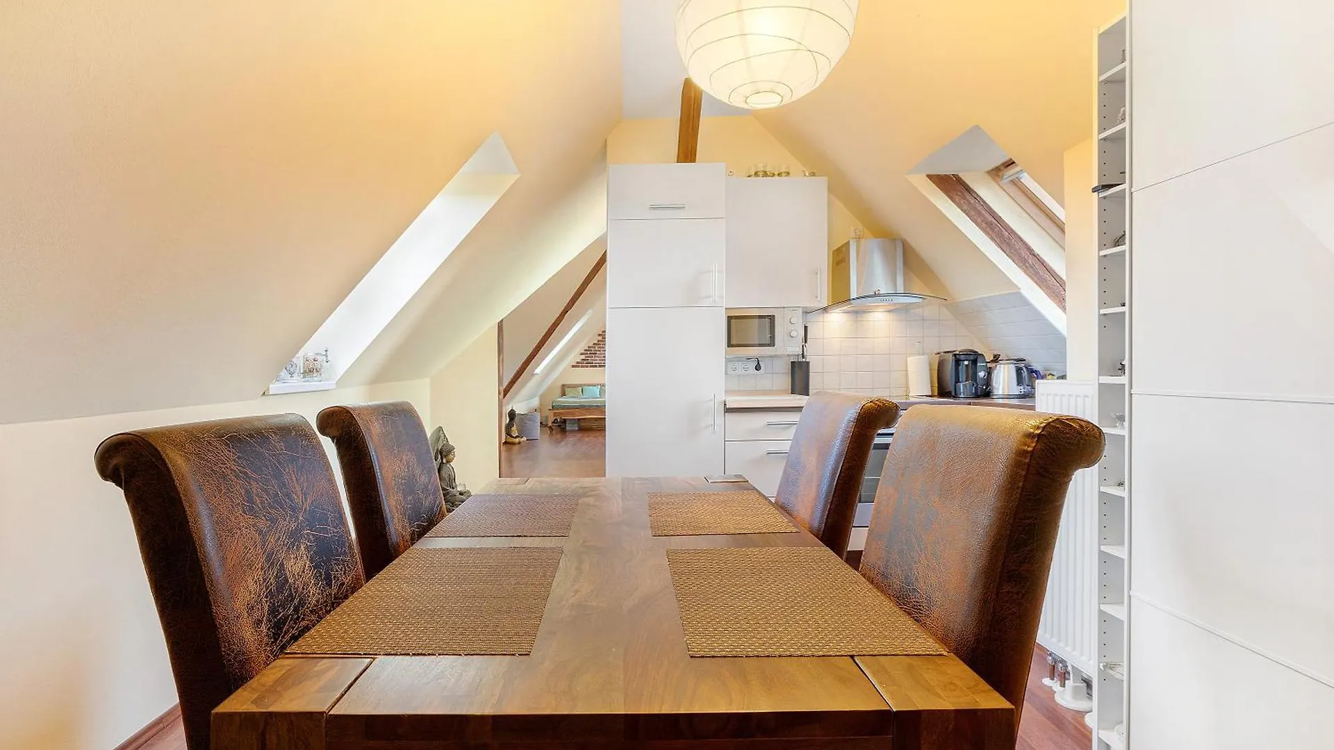 公寓 Dachgeschosswohnung Wohllebe 汉诺威